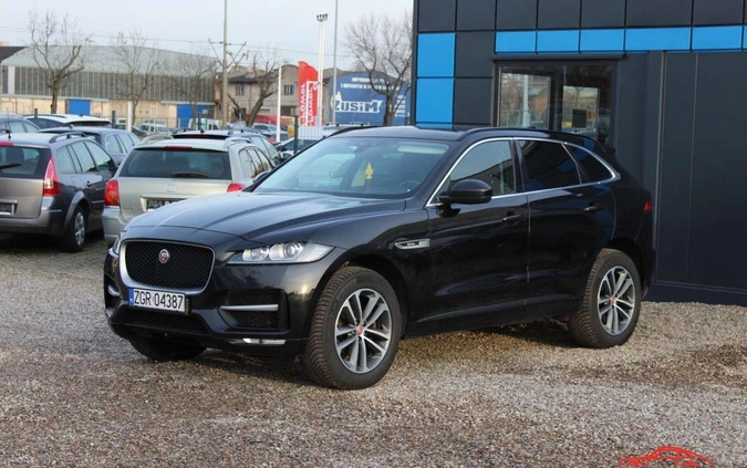 Jaguar F-Pace cena 99900 przebieg: 175530, rok produkcji 2017 z Wągrowiec małe 172